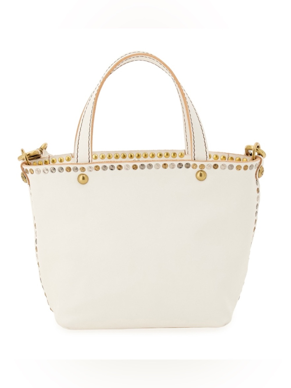 Campomaggi Shopper "Futura" bag in white leather - Picture 3 of 16